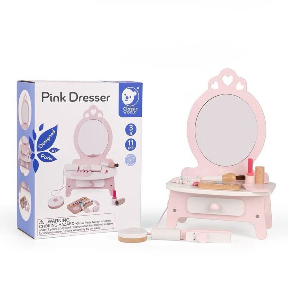 KIDS BIRTHDAY GIFT -Pink Dresser Toy Set